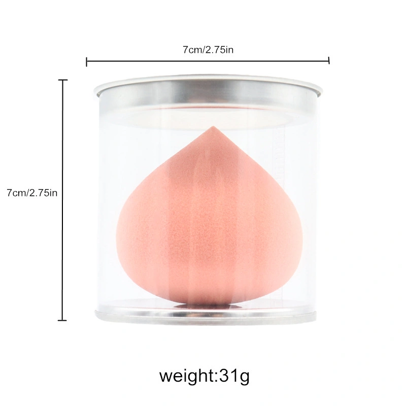 Private Label Peach Beauty Egg Microfibre Face Foundation Cosmectic Sponge Makeup Sponge