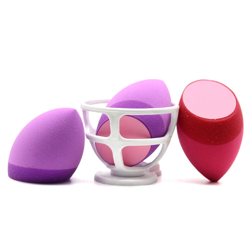 New Style Silicone Latex Free Sponge 2 in 1 Multifunctional Makeup Sponge Beauty Puff Cosmetic Egg for Face