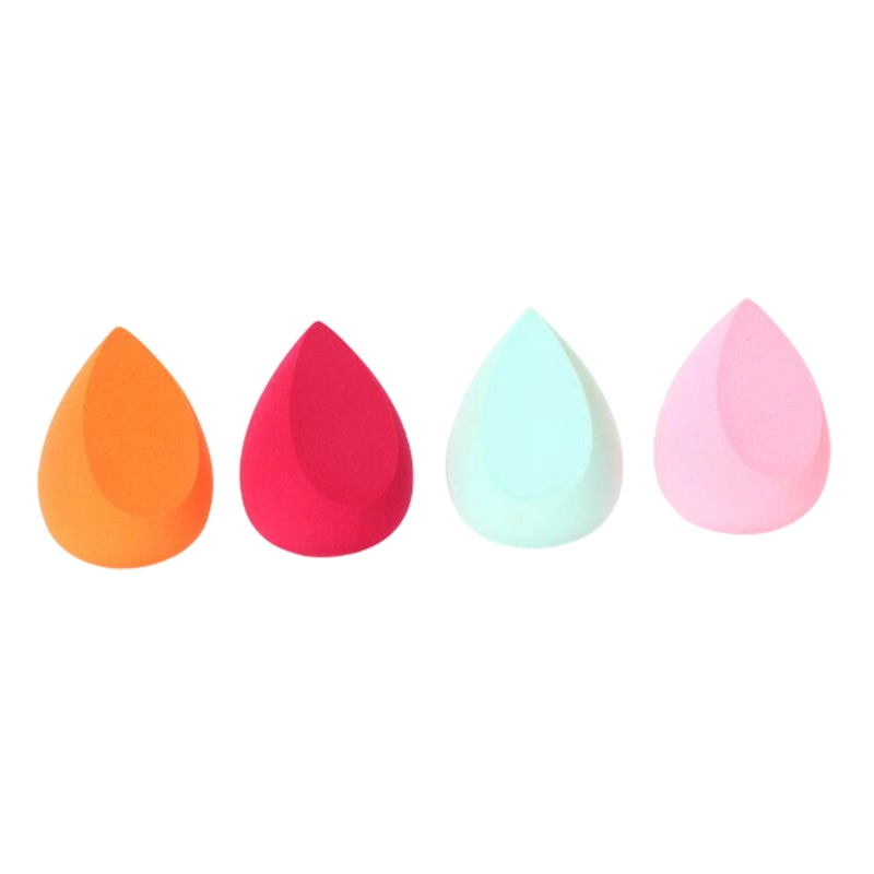 Beautichen Top Selling Low MOQ Soft Non Latex Multi- Color Beauty Blend Makeup Sponge for Foundation Bb Cream